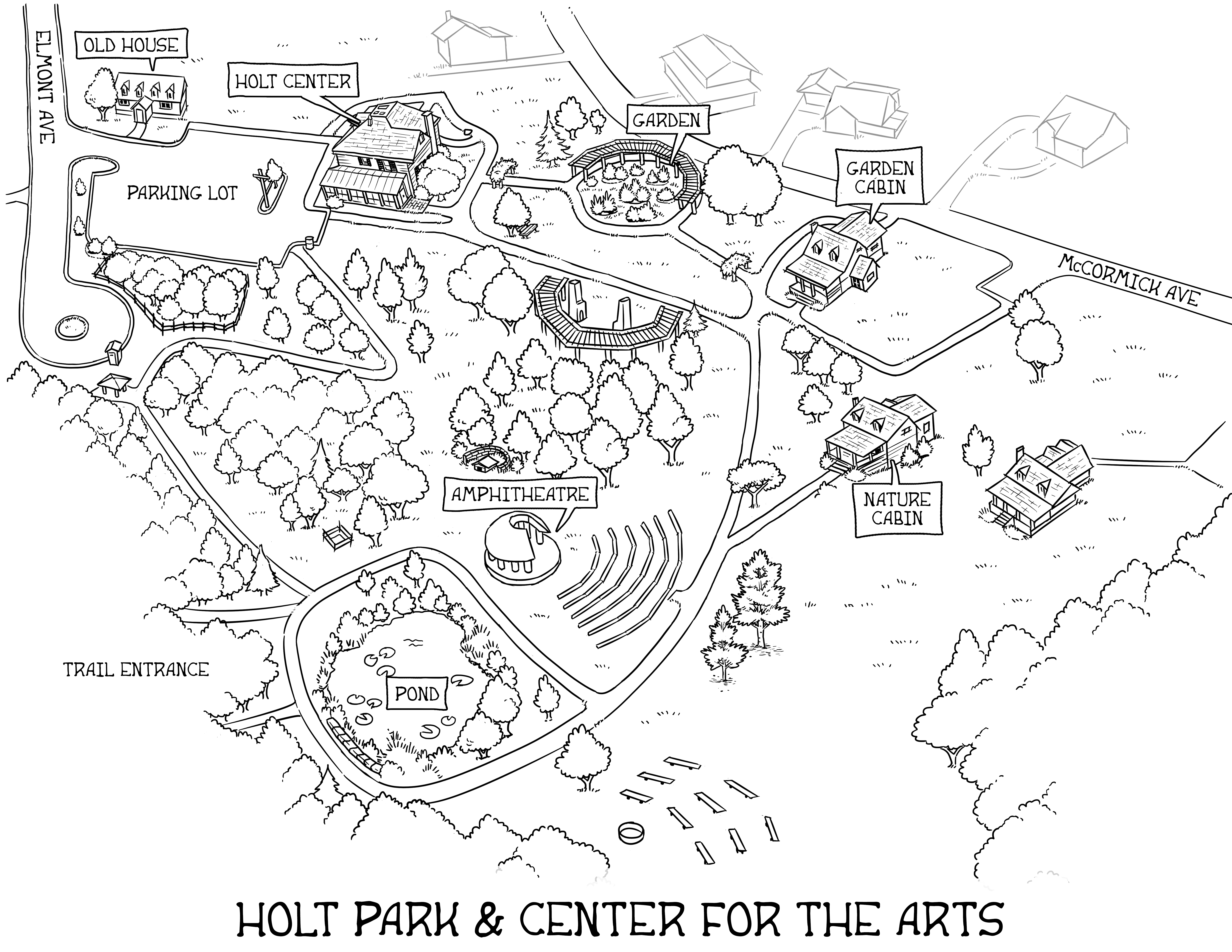 Holt Park Map